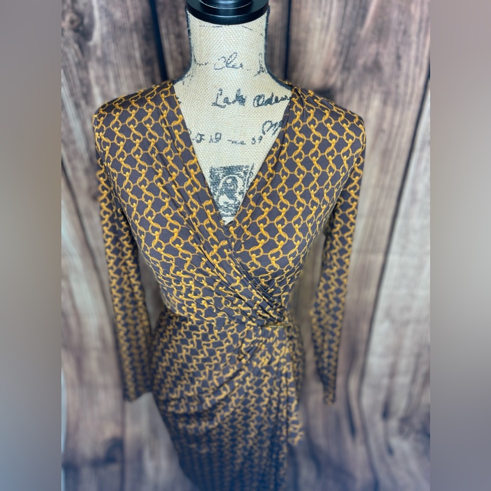 MICHAEL Michael Kors Chain Wrap Dress XS